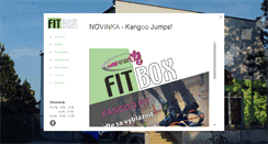 Desktop Screenshot of fitbox.sk